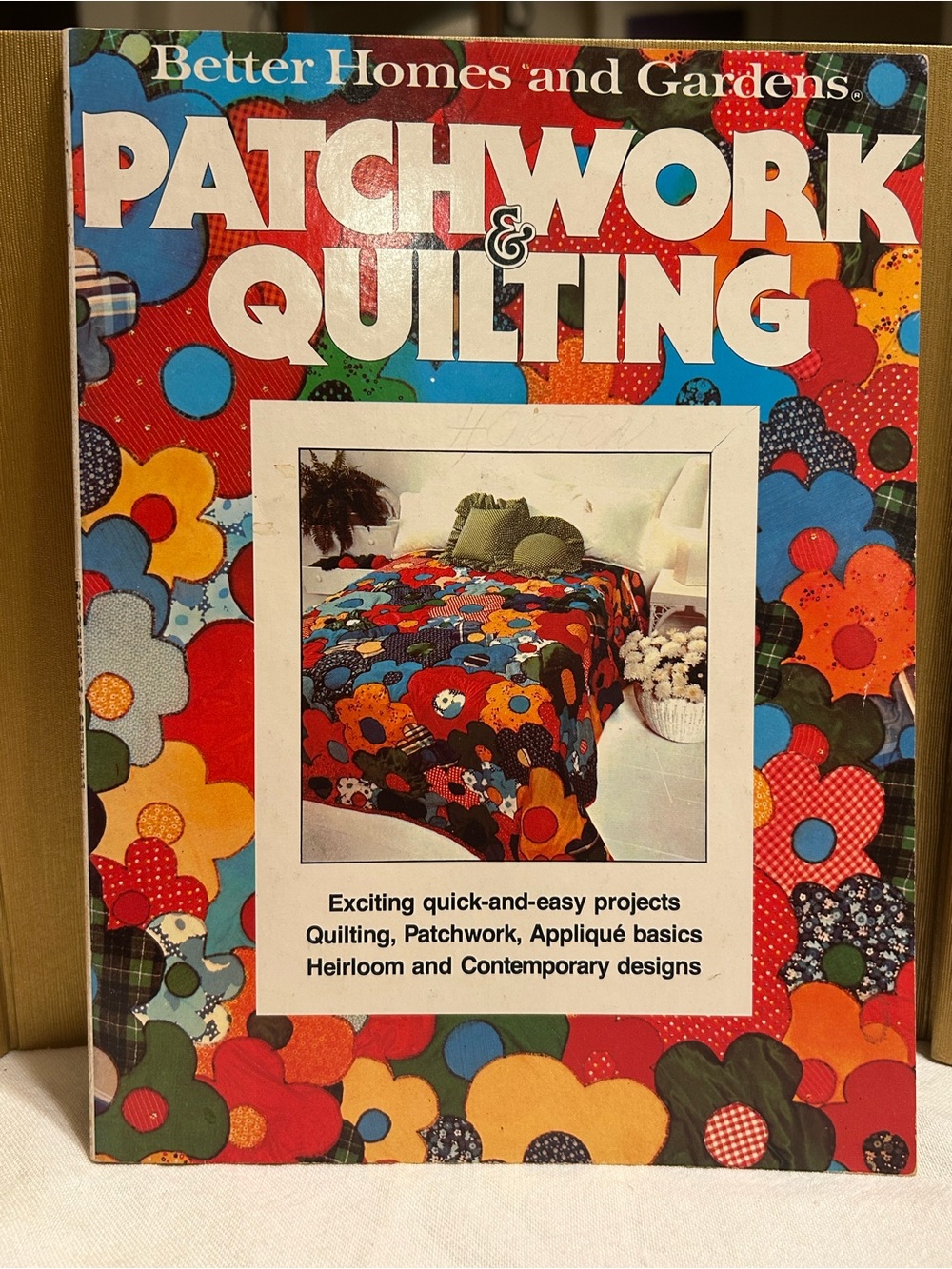 Better Homes & Gardens Patchwork & Quilting Book 1977